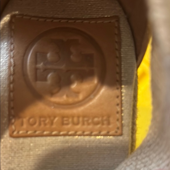 Tory Burch Women's Wedge Sandals in Gold - Picture 6 of 6